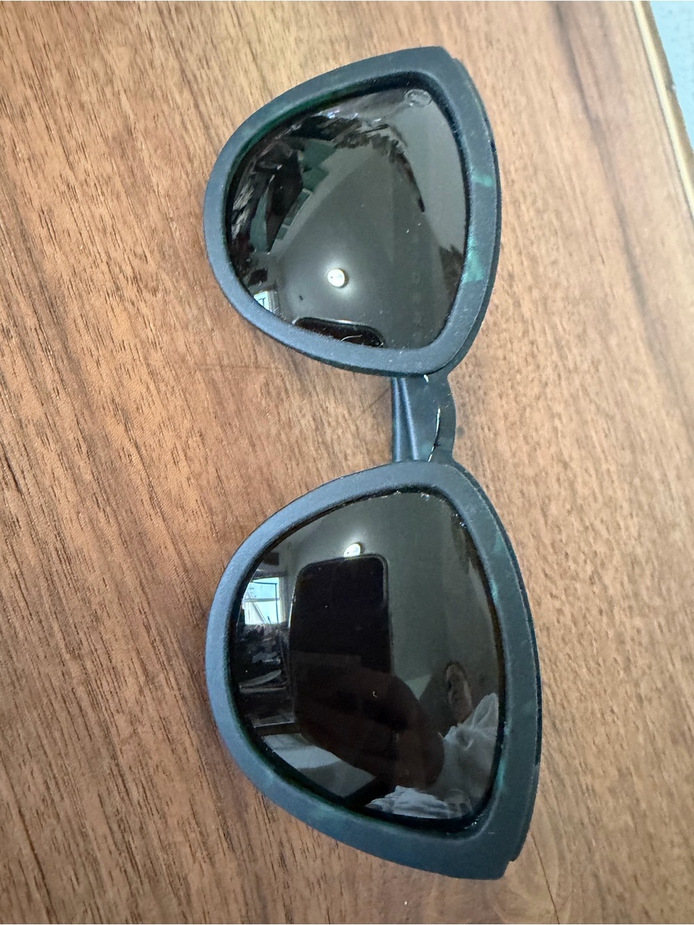 Blenders Eyewear Miss Radar Polarized Cat Eye Sunglasses Green Black